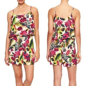 Gap Layered Floral Tropical Romper